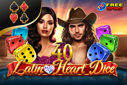 Latin Heart Dice - Spin City - Congo