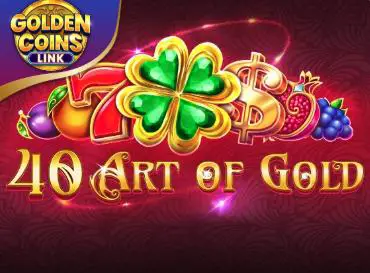 40 Art of Gold Golden coins link - Spin City - Congo