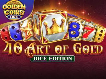 40 Art of Gold Dice edition Golden coins link - Spin City - Congo