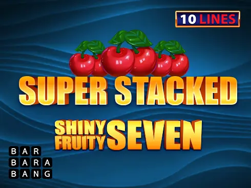 Shiny Fruity Seven 10 Lines Super Stacked - Spin City - Congo