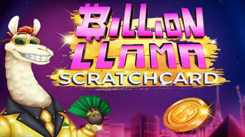 Billion Llama Scratchcard - Spin City - Congo