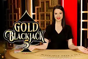 Gold Blackjack 5 - Spin City - Congo
