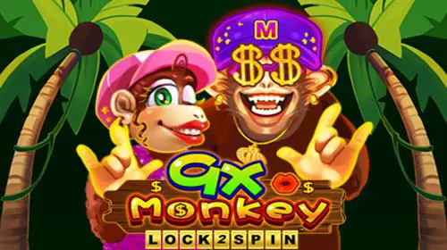 9x Monkey Lock 2 Spin - Spin City - Congo
